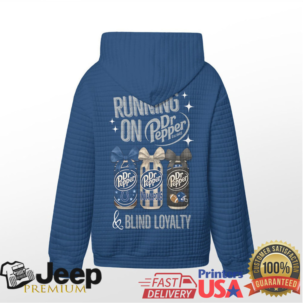 Indianapolis Colts Official NFL Dr.Pepper Waffle Hoodie Indianapolis Colts Official NFL Dr.Pepper Waffle Hoodie