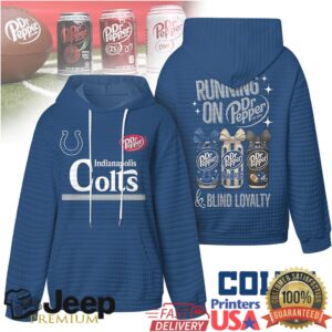 Indianapolis Colts Official NFL Dr.Pepper Waffle Hoodie