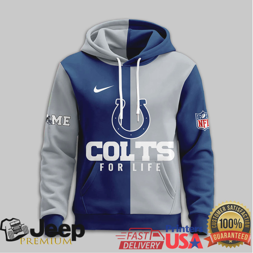 Indianapolis Colts Official NFL For Life Hoodie Indianapolis Colts Official NFL For Life Hoodie