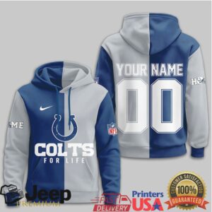 Indianapolis Colts Official NFL For Life Hoodie