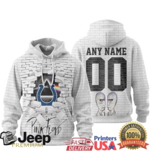 Indianapolis Colts Official NFL Pink Floyd 3D Hoodie