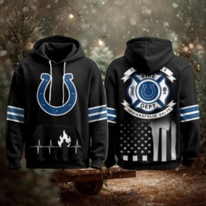 Indianapolis Colts x Firefighter Appreciation Night Game Hoodie 3D
