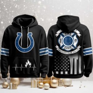 Indianapolis Colts x Firefighter Appreciation Night Game Hoodie 3D