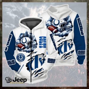 Indianapolis Colts x New 3D Graphic Hoodie 2026 Indianapolis Colts x New 3D Graphic Hoodie 2026