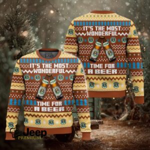 It’s The Most Wonderful Time For A Augustiner Bräu Ugly Christmas Sweater