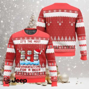 It’s The Most Wonderful Time For A Budweiser Ugly Christmas Sweater