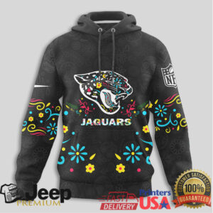 Jacksonville Jaguars Official NFL Dia de los Muertos Limited Editions Hoodie