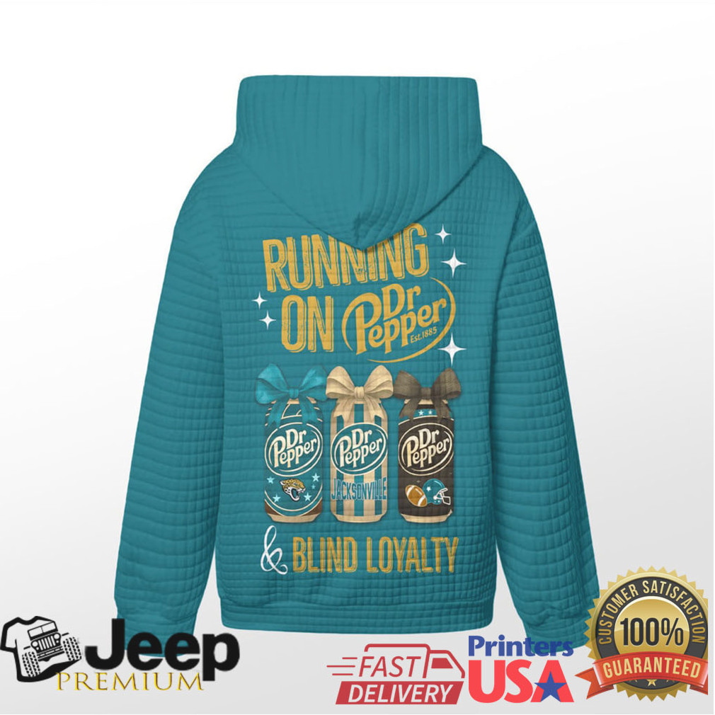 Jacksonville Jaguars Official NFL Dr.Pepper Waffle Hoodie Jacksonville Jaguars Official NFL Dr.Pepper Waffle Hoodie