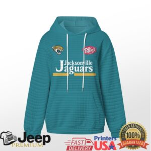 Jacksonville Jaguars Official NFL Dr.Pepper Waffle Hoodie