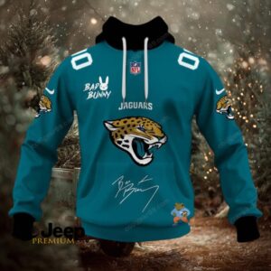 Jacksonville Jaguars x Bad Bunny Super Bowl 2026 NFL Hoodie