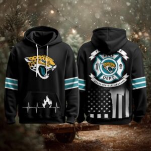 Jacksonville Jaguars x Firefighter Appreciation Night Game Hoodie 3D