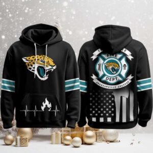 Jacksonville Jaguars x Firefighter Appreciation Night Game Hoodie 3D
