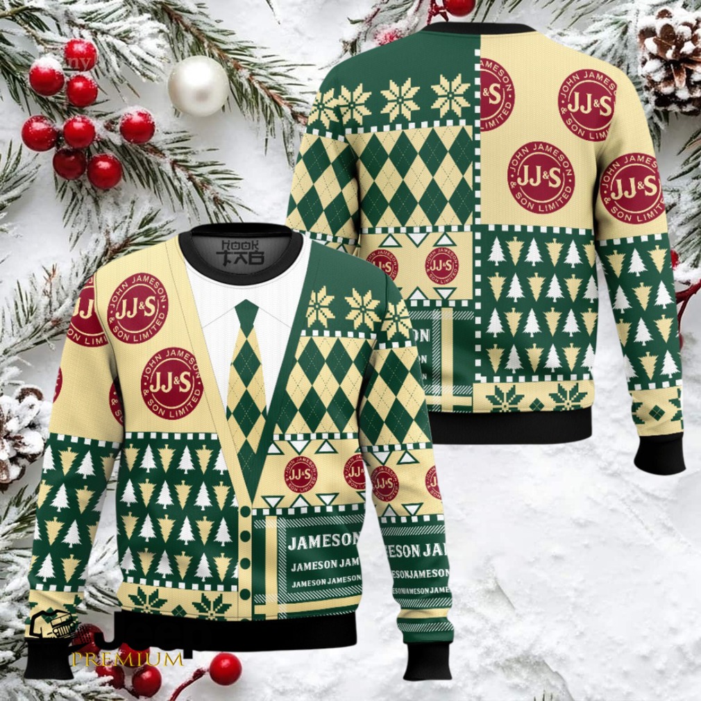 Jameson Suit And Tie Ugly Christmas Sweater Jameson Suit And Tie Ugly Christmas Sweater