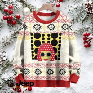 Japanese Yayoi Kusama Woman Crew Neck Sweater