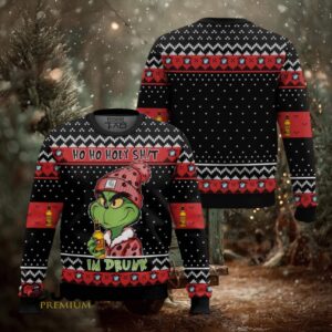 Jeppson’s Malort Ho Ho Holy Sh!t I’m Drunk Ugly Christmas Sweater