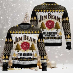 Jim Beam The Bourbon Ugly Christmas Sweater