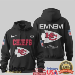 Kansas City Chiefs Official NFL Eminem Hoodie