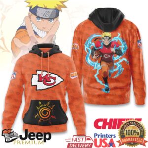Kansas City Chiefs Official NFL x Naruto Limited Edition Hoodie