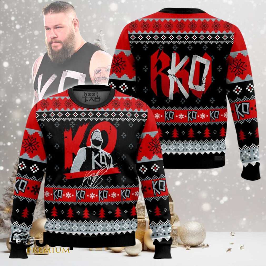 Kevin Owens Ko WWE Ugly Christmas Sweater Kevin Owens Ko WWE Ugly Christmas Sweater