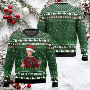 Kevin Ya Filthy Animal Home Alone Ugly Christmas Sweater