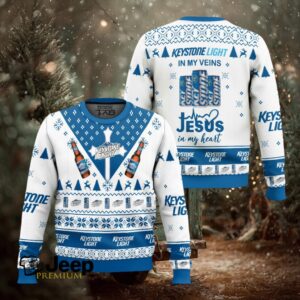 Keystone Light Makes Me High Ugly Christmas Sweater