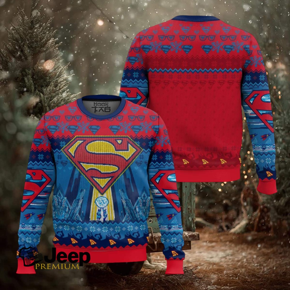 Kryptonian Kringle Ugly Christmas Sweater Kryptonian Kringle Ugly Christmas Sweater