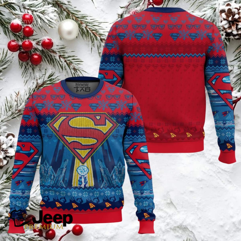 Kryptonian Kringle Ugly Christmas Sweater Kryptonian Kringle Ugly Christmas Sweater