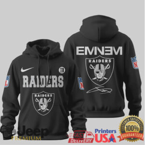 Las Vegas Raiders Official NFL Eminem Hoodie