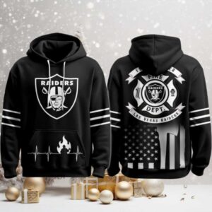 Las Vegas Raiders x Firefighter Appreciation Night Game Hoodie 3D