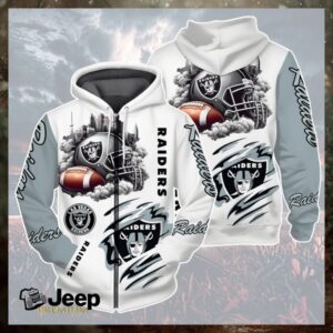 Las Vegas Raiders x New 3D Graphic Hoodie 2026 Las Vegas Raiders x New 3D Graphic Hoodie 2026