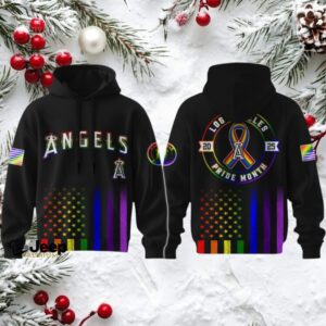 Los Angeles Angels x Happy Pride Month Edition Hoodie 3D