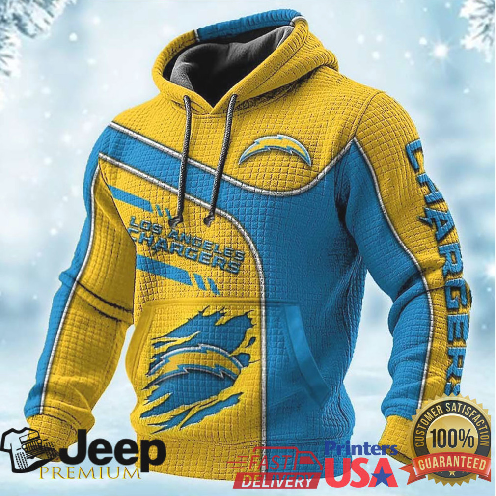Los Angeles Chargers Dual Tone Hoodie Los Angeles Chargers Dual Tone Hoodie