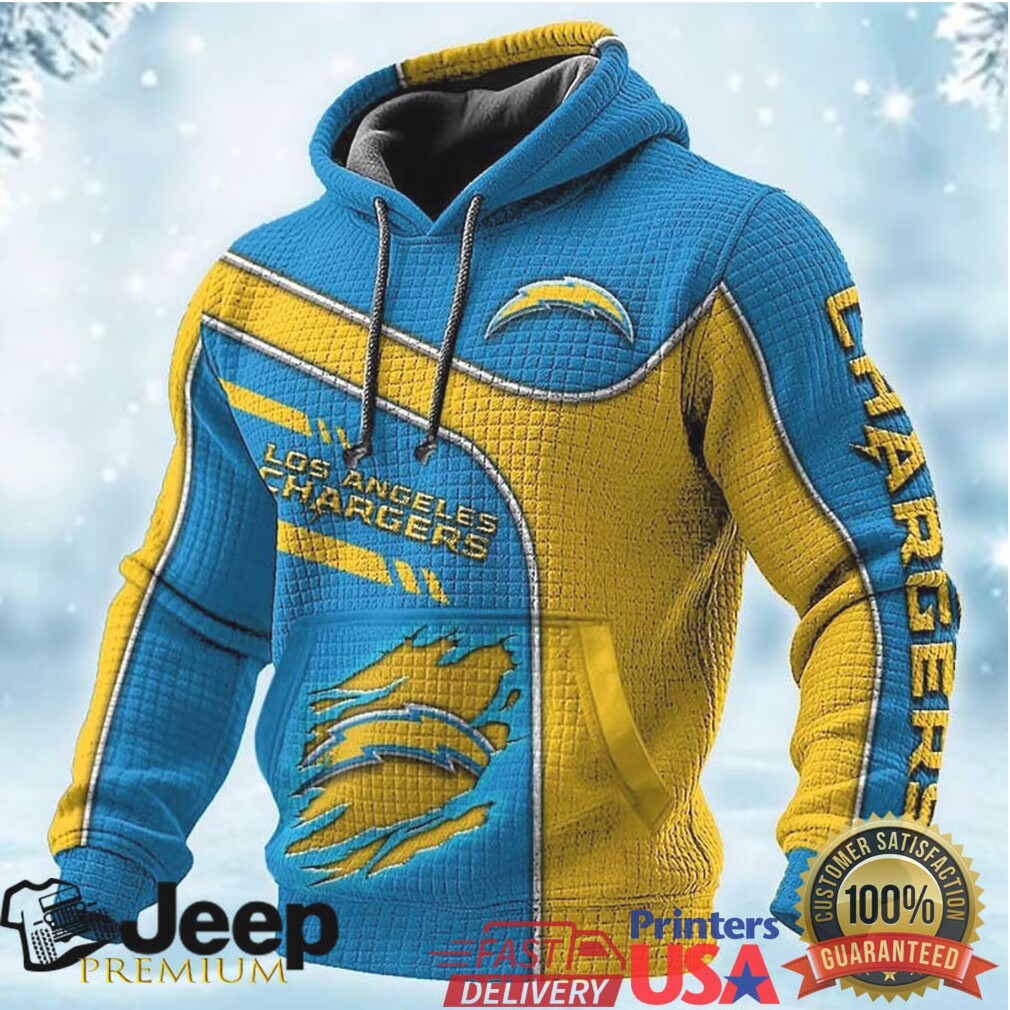 Los Angeles Chargers Dual Tone Hoodie Los Angeles Chargers Dual Tone Hoodie