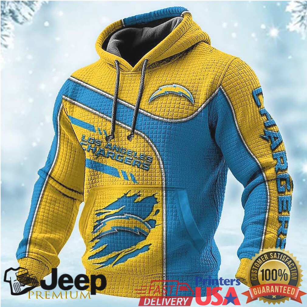 Los Angeles Chargers Dual Tone Hoodie Los Angeles Chargers Dual Tone Hoodie