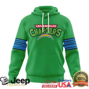 Los Angeles Chargers Official NFL Teenage Mutant Ninja Turtles 35th Anniversary Hoodie