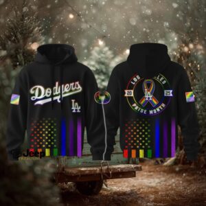 Los Angeles Dodgers x Happy Pride Month Edition Hoodie 3D