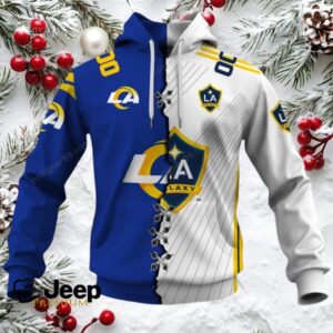 Los Angeles Galaxy X Los Angeles Rams (MLS x NFL) Special Hoodie