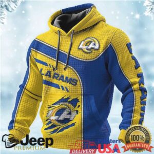 Los Angeles Rams Split Color Hoodie