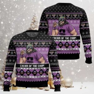 Macho Man Cream Of The Crop WWE Ugly Christmas Sweater