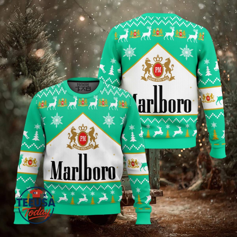 Marlboro Menthol Ugly Christmas Sweater Marlboro Menthol Ugly Christmas Sweater