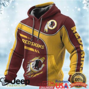 Maroon and Gold Redskins Fan Gear Hoodie
