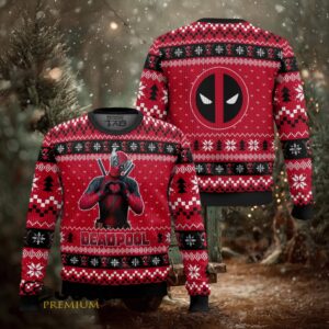Marvel Deadpool Ugly Christmas Sweater
