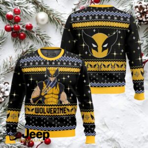 Marvel Wolverine Ugly Christmas Sweater