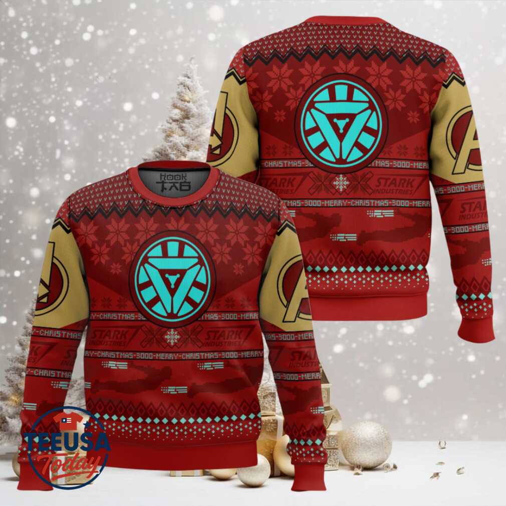 Merry Christmas 3000 Iron Man Ugly Christmas Sweater Merry Christmas 3000 Iron Man Ugly Christmas Sweater