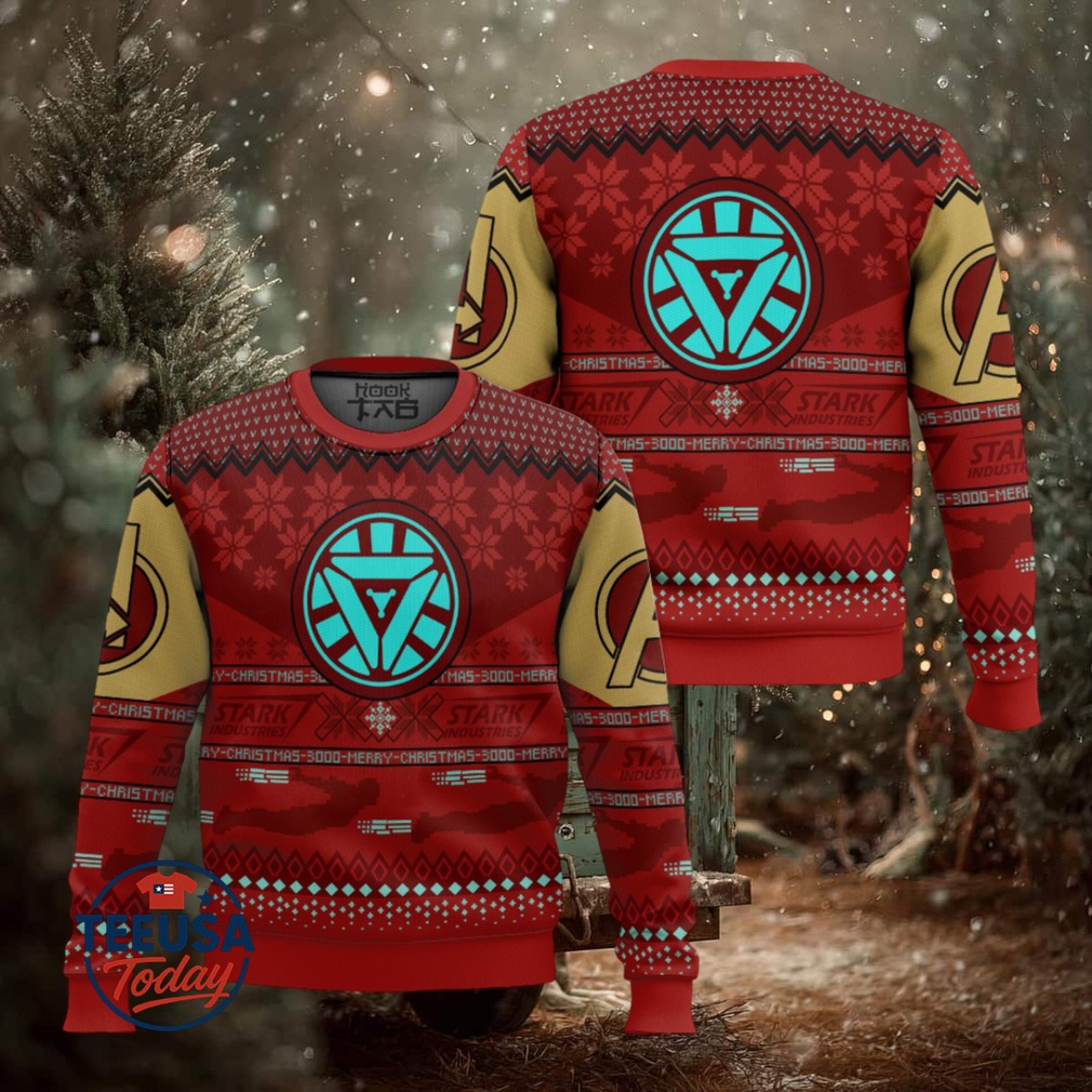 Merry Christmas 3000 Iron Man Ugly Christmas Sweater Merry Christmas 3000 Iron Man Ugly Christmas Sweater