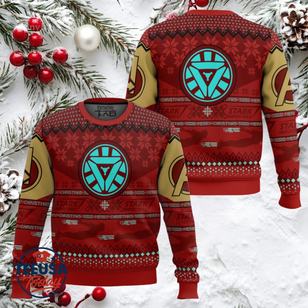 Merry Christmas 3000 Iron Man Ugly Christmas Sweater Merry Christmas 3000 Iron Man Ugly Christmas Sweater