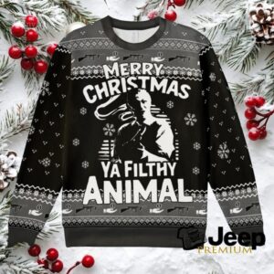 Merry Christmas Ya Filthy Animal Ugly Christmas Sweatshirt
