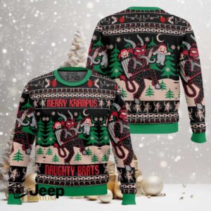 Merry Krampus Naughty Brats Ugly Christmas Sweater