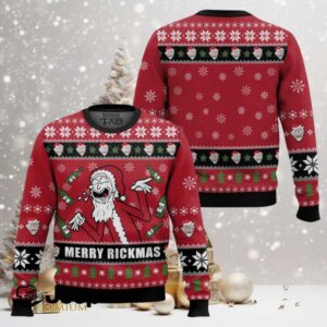 Merry Rickmas Rick & Morty Ugly Christmas Sweater