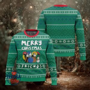 Merry Xmas Friends Ugly Christmas Sweater
